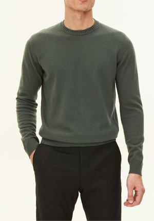 Strickpullover - green