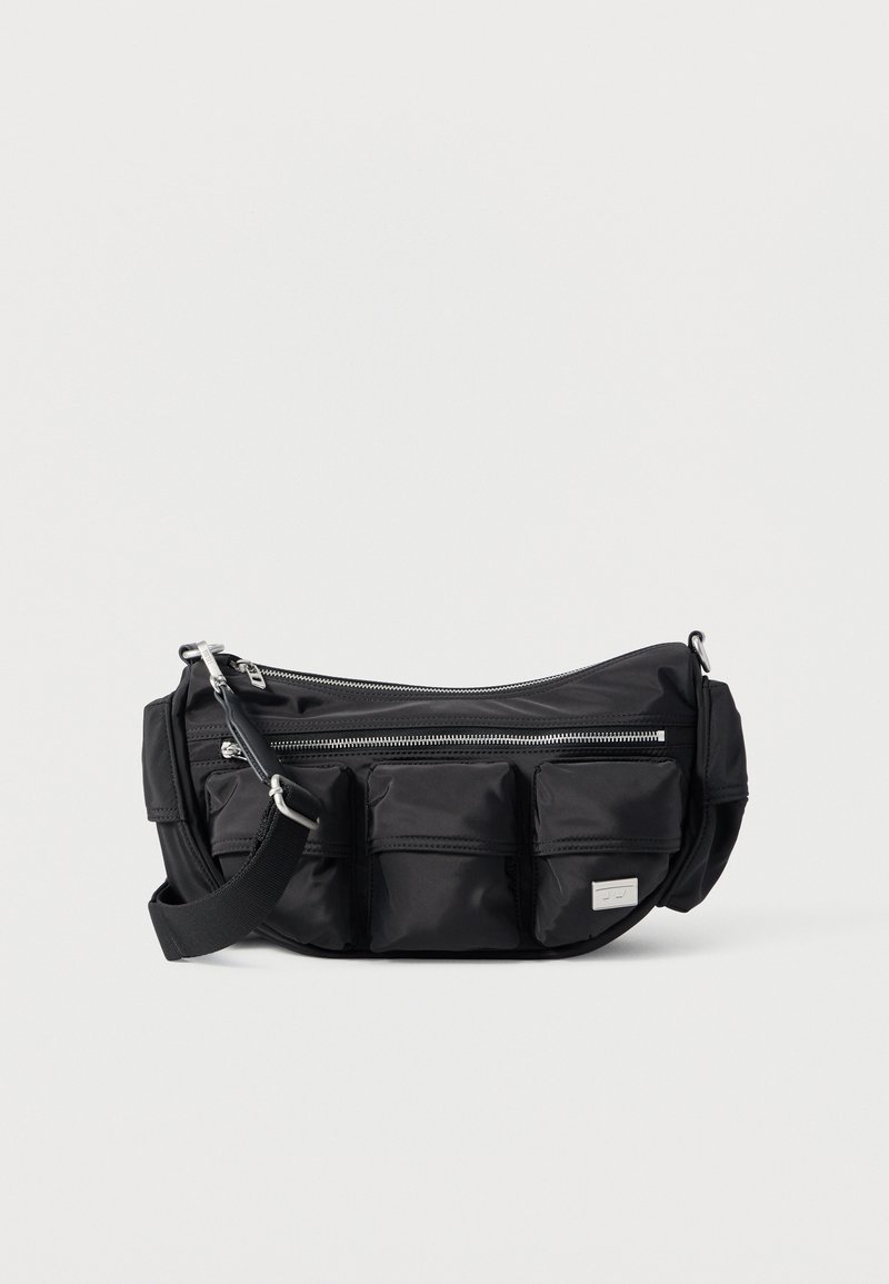Diesel MULTI SHOULDER BAG UNISEX - Cross body bag - black - Zalando.co.uk