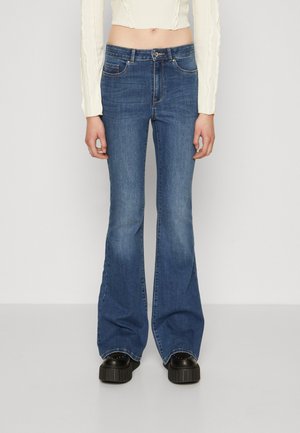 ONLROSE RETRO - Flared jeans - medium blue denim