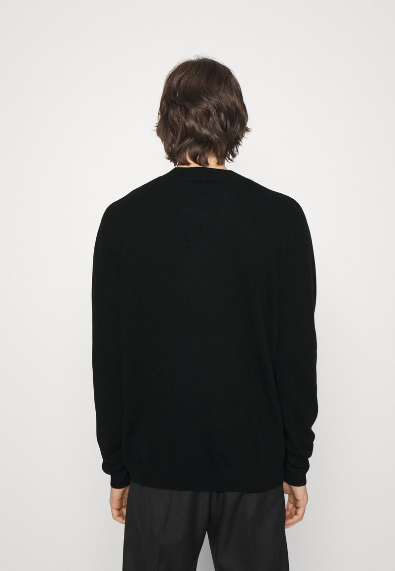 Herren Strickjacken | Les Deux ELVIN MOCKNECK Strickpullover black/schwarz - IL58153 Herren Strickjacken | Les Deux ELVIN MOCKNECK Strickpullover black/schwarz - IL58153