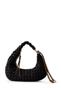 Borbonese LA NIDO HOBO MINI - Borsa a mano - black op natural
