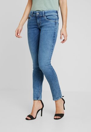 Slim fit jeans - light-blue denim