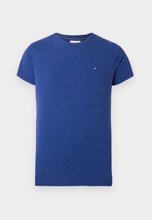 Tommy Hilfiger, SLIM FIT TEE CORE ESSENTIALS - Camiseta básica - pigment blue