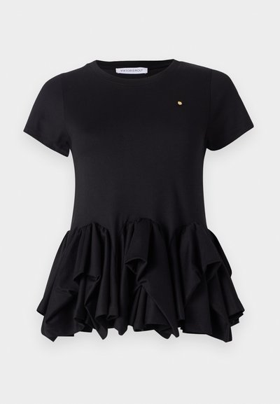 Viktor&Rolf TUCK UP  - Marškinėliai su spaudiniu - black