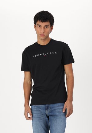 LINEAR LOGO TEE - T-shirt basic - black