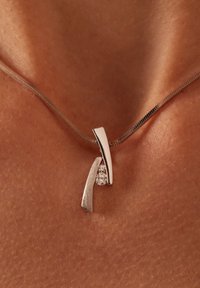 Lucardi SET - Ohrringe - zilveren kleur