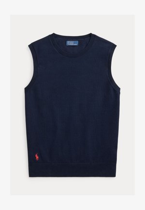 Polo Ralph Lauren SLEEVELESS CREWNECK SWEATER - Top - hunter navy