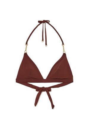 Reiss, REGULAR FIT - RUBY TRIANGLE HARDWARE-TRIM BIKINI TOP - Bikiinide ülaosa - rhubarb red