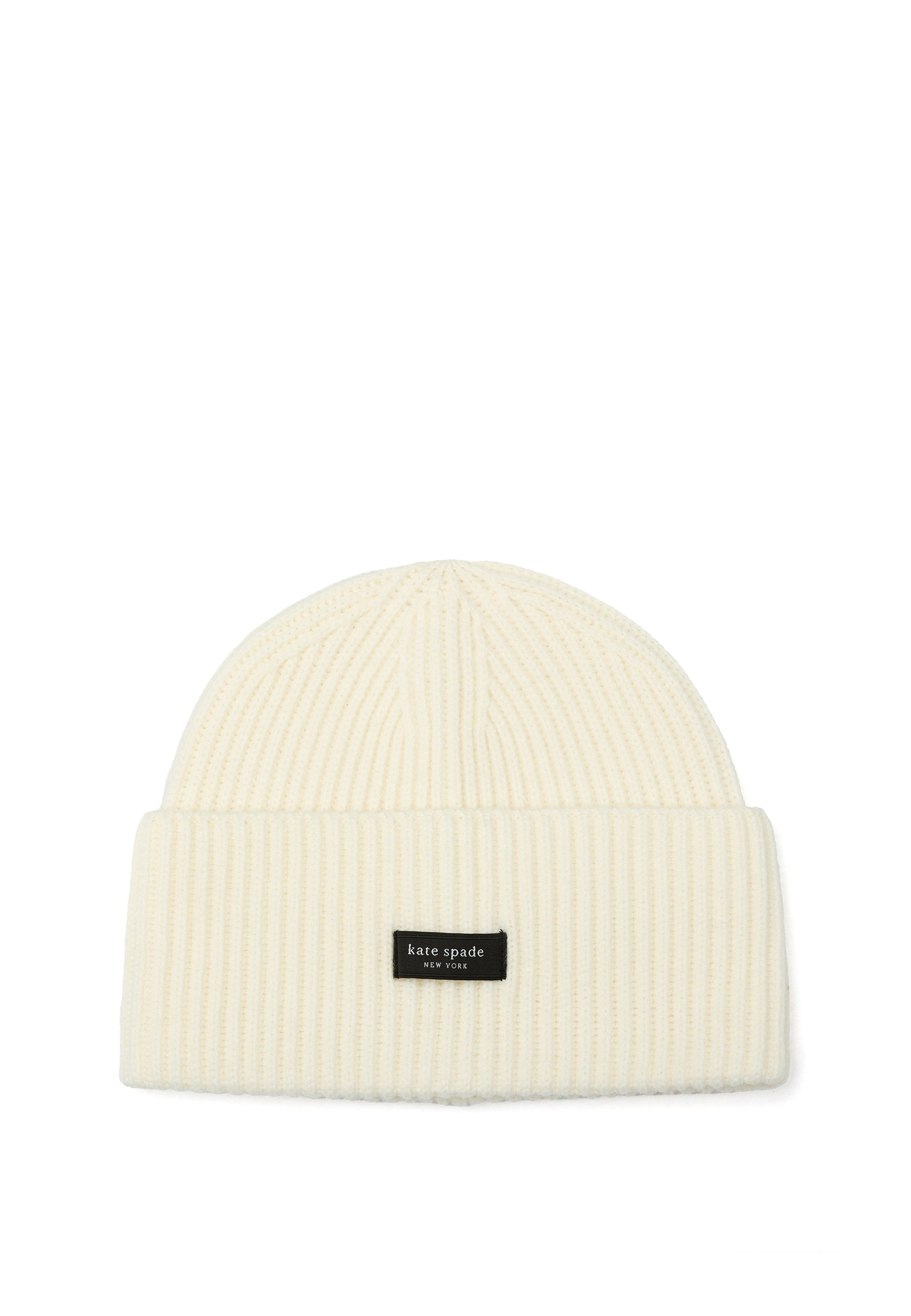 Kate Spade white beanie NWT Kate Spade New York Womens Beanie Pom Pom | Mercari main image 2