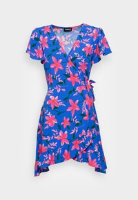 Não selecionado, blue/pink