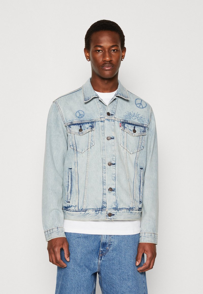 Levi's® THE TRUCKER JACKET Giacca di jeans blue denim, light blue