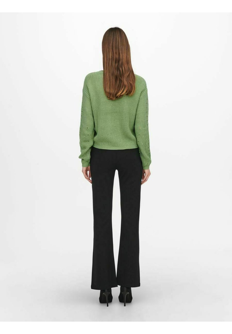Damen Strickjacken | JDY EINFARBIGER Strickpullover basil/grün - AW92328 Damen Strickjacken | JDY EINFARBIGER Strickpullover basil/grün - AW92328