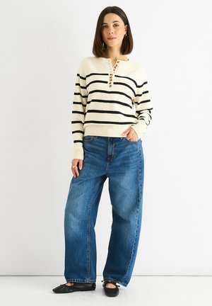 STRIPE - Trui - off white