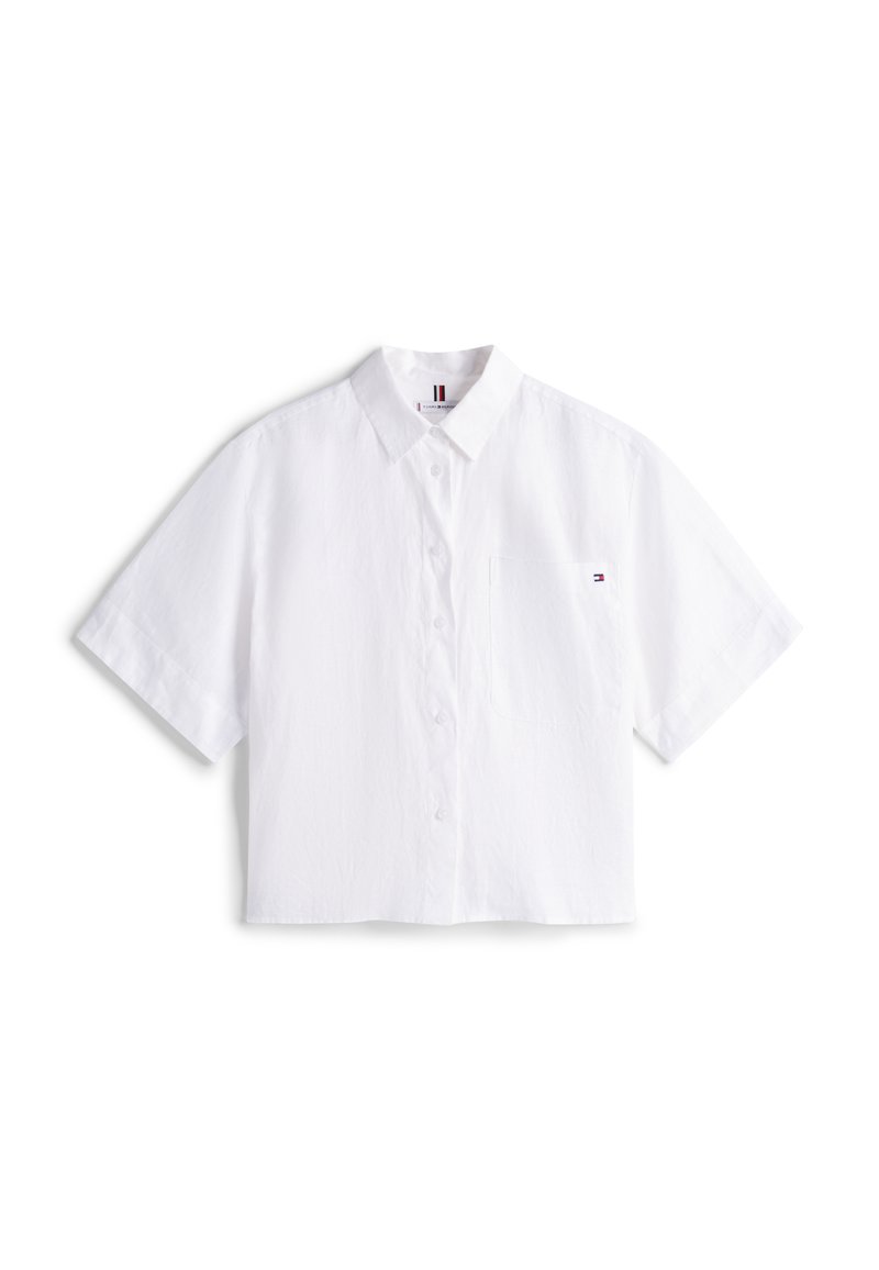 Tommy Hilfiger Overhemdblouse wit Tommy Hilfiger Overhemdblouse wit