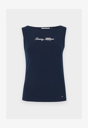 Tommy Hilfiger, CLASSIC SCRIPT BOAT - Top - dark night navy