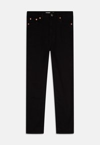 Levi's® LVG RIBCAGE ANKLE - Straight leg jeans - black heart