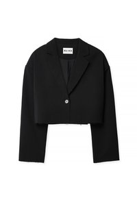 SHORT FRINGED - Bleiseri - black