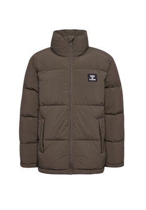 HMLCRISP TEX UNISEX - Winterjacke - major brown