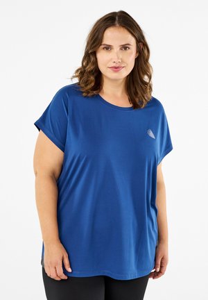 T-shirt - bas - navy peony