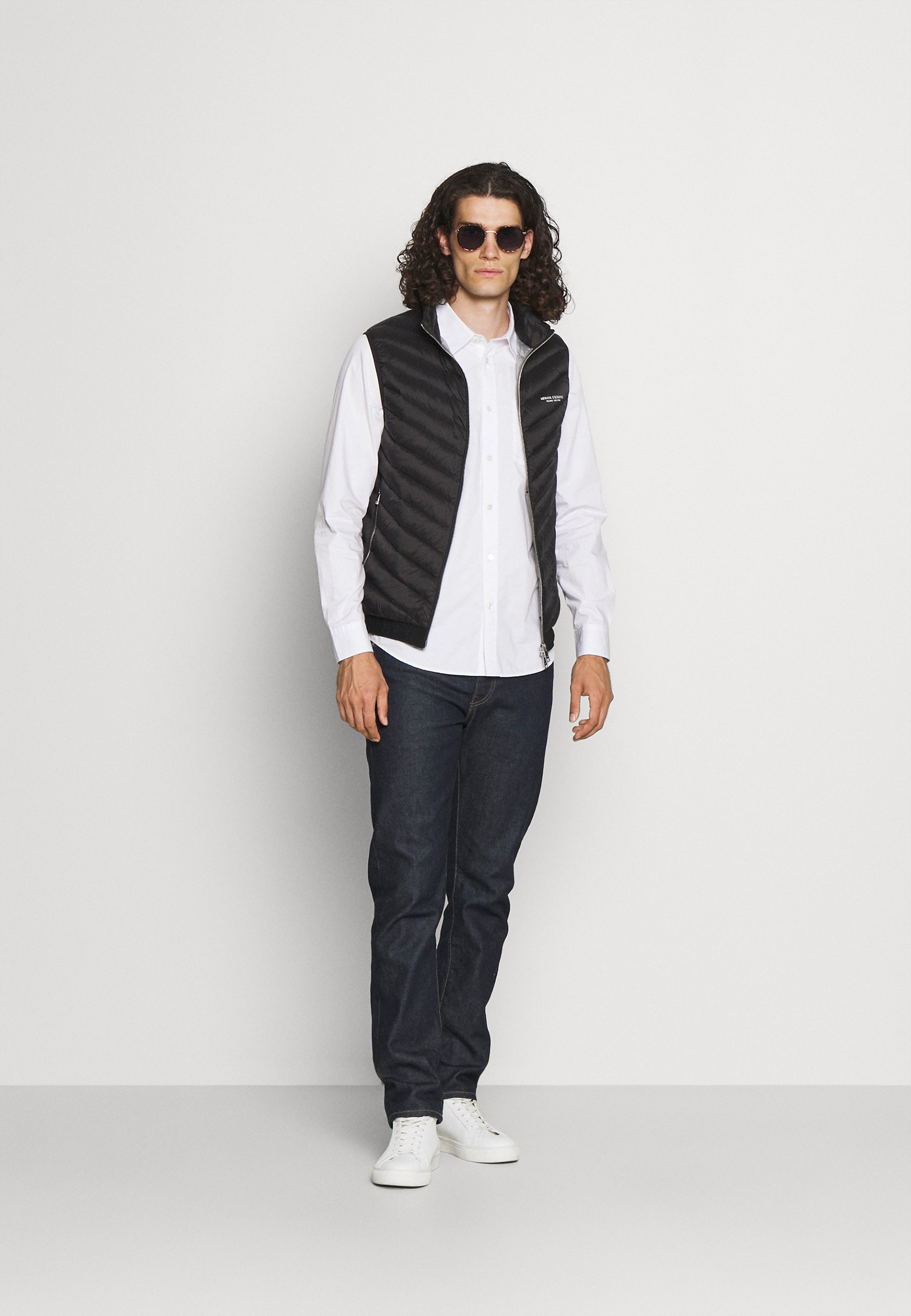 Armani Exchange WAISTCOAT - Smanicato - black/nero - Zalando.it