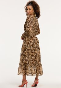 Shiwi JADE LEOPARD - Maxi ruha - beige faded leopard