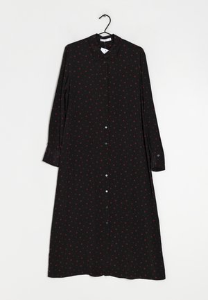 Mango, Skjortekjole - black