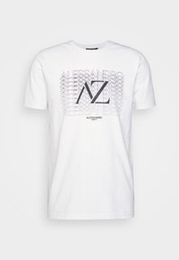 CASTARI - T-shirt estampada - white
