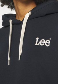 Lee Felpa con cappuccio - black