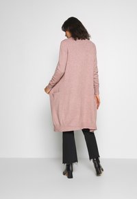 JDY JDYMARCO LONG CARDIGAN - Jopica - woodrose melange
