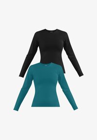 Unausgewählt, petrol schwarz