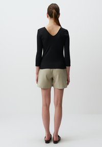 Jimmy Key SLIM FIT THREE QUARTER SLEEVE - Langarmshirt - black