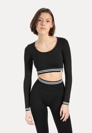 LONG SLEEVE MIRIEL - Langarmshirt - schwarz