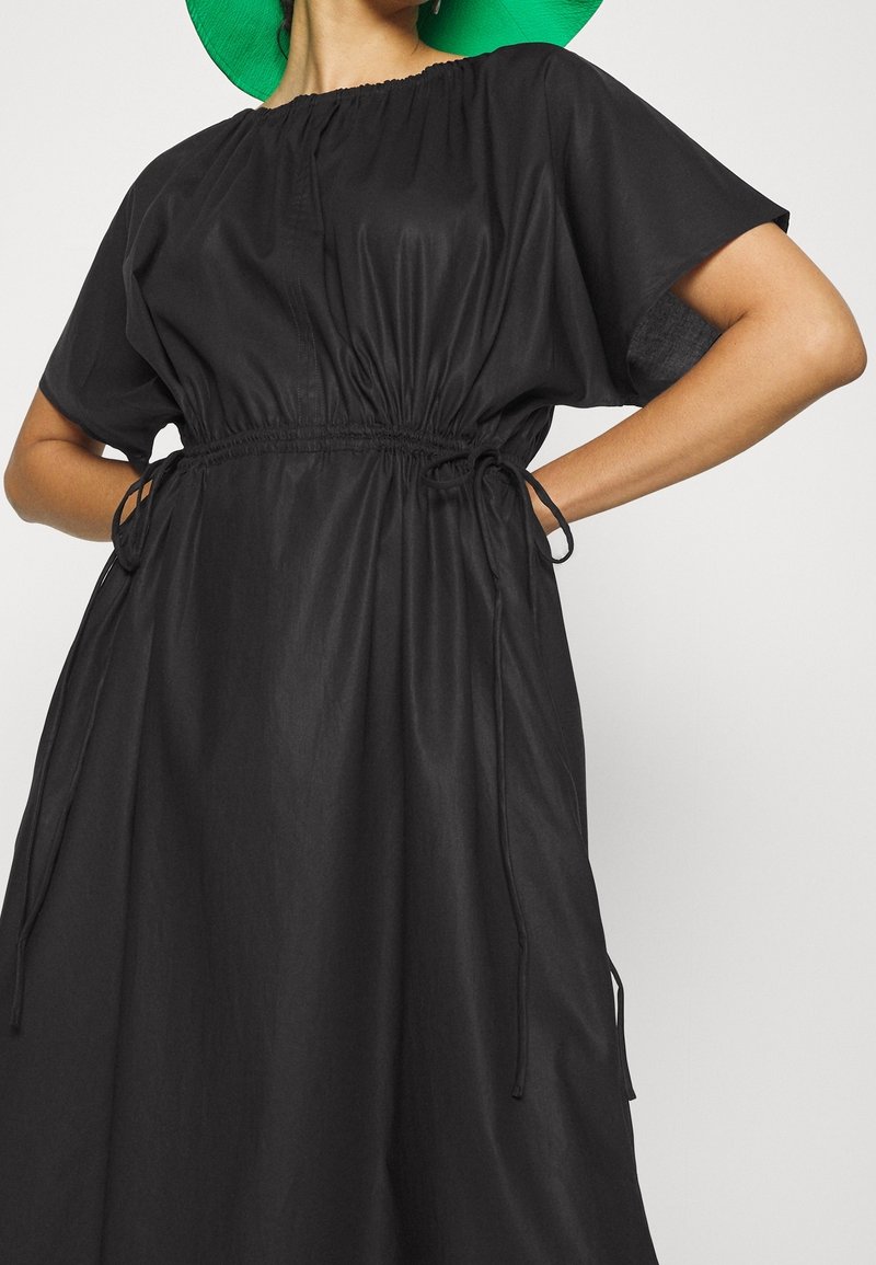 dress black color Block 38% Acrylic 38% Cotton mid-thigh Teacher Dresses Up Each Sash Options:Dress with Satin Sash