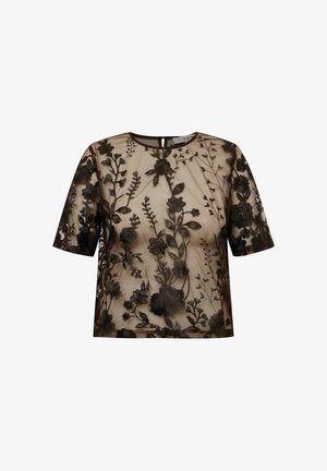 A-VIEW, BLOUSE - Blouse - dark brown
