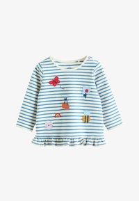 Unausgewählt, red blue cream