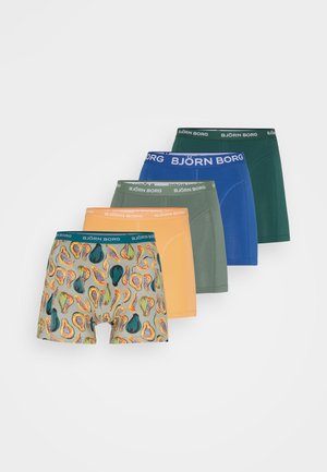 5 PACK - Boxerbriefs - green/yellow/blue
