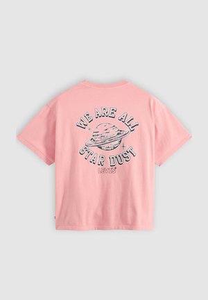 Levi's®, LSE_GRPH SHORT STACK TEE LSE_STARDUST FR - T-shirt con stampa - feel good in levi's - pinks