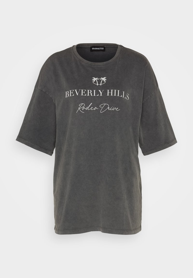 Even&Odd T-shirt print zwart