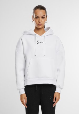Karl Kani SIGNATURE ESSENTIAL OS  - Hoodie - white