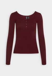 PCKITTE - Long sleeved top - tawny port