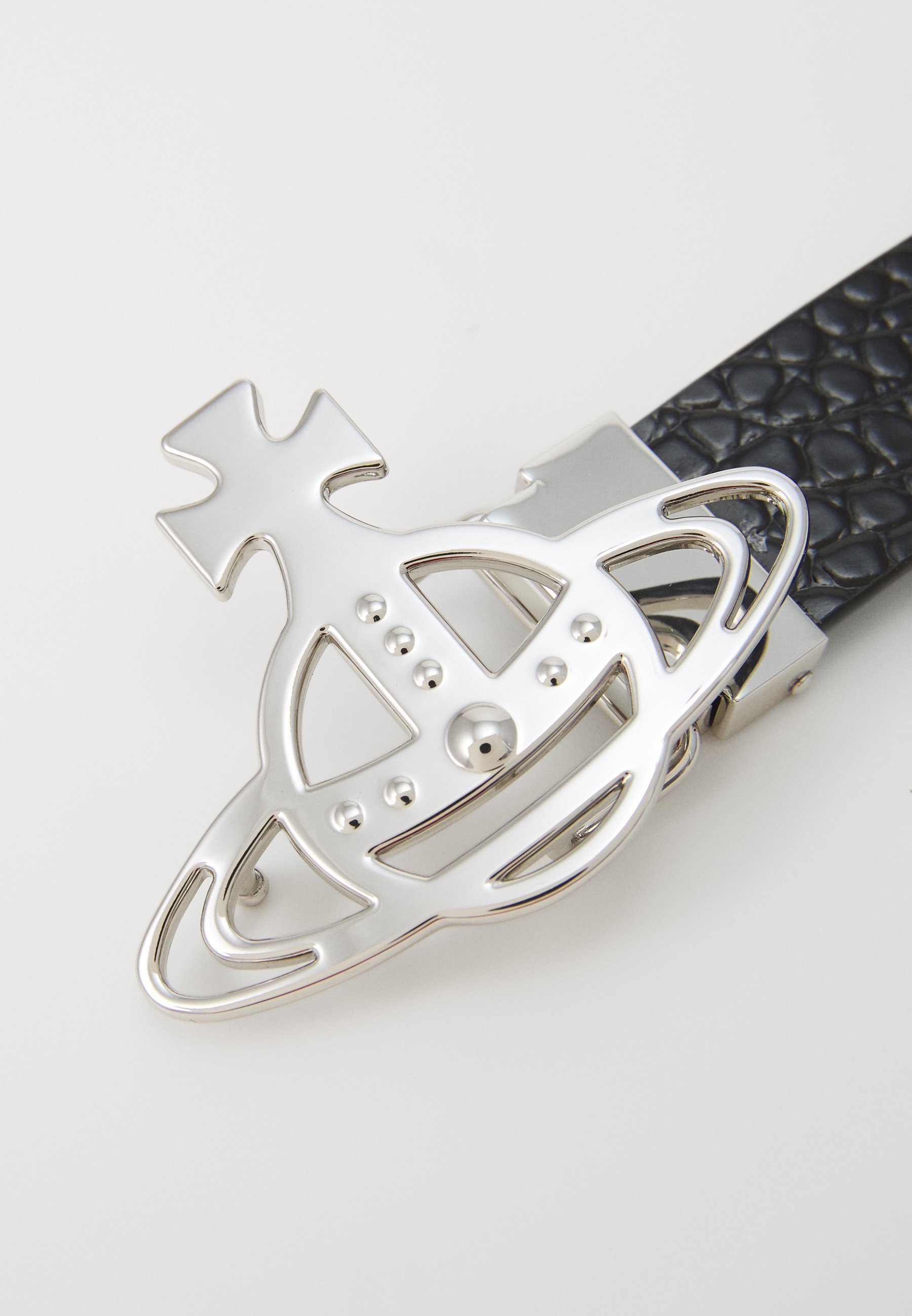 Vivienne Westwood LINE ORB BUCKLE BELT UNISEX - Cinto - black