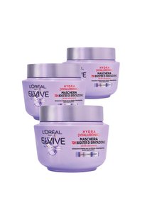 L'Oréal Paris - ELVIVE MASCHERA CON ACIDO IALURONICO 72H BOOSTER DI IDRATAZIONE HYDRA HYALURONIC 300 ML - 3 PACK - Maschera per capelli Immagine in miniatura 1