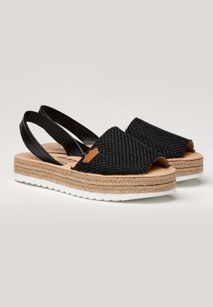 IBICENCA SACO "GEL-MEMORY - Alpargatas - black