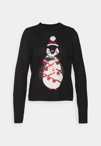 ONLXMAS NEW PINGUIN  - Camisola - black