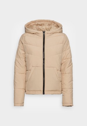 Noisy May NMDALCON JACKET - Ziemas jaka - irish cream