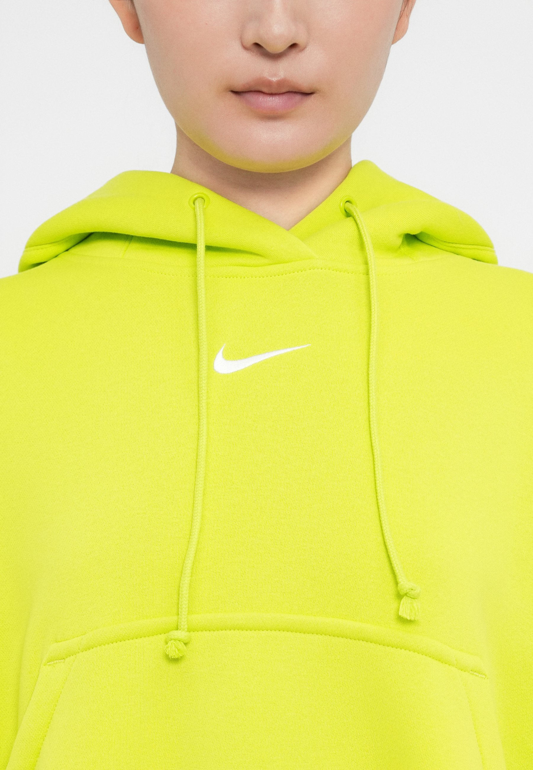 Nike Sportswear HOODIE - Felpa con cappuccio - neon yellow/giallo fluo -  Zalando.it