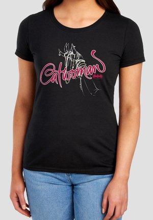 DC COMICS - BATMAN, BATMAN CATWOMAN JEWELS - T-Shirt print - black