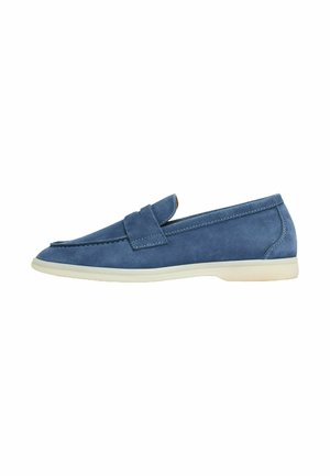 Scarosso LUCIANA SAND SUEDE - Mocasines - steel - suede