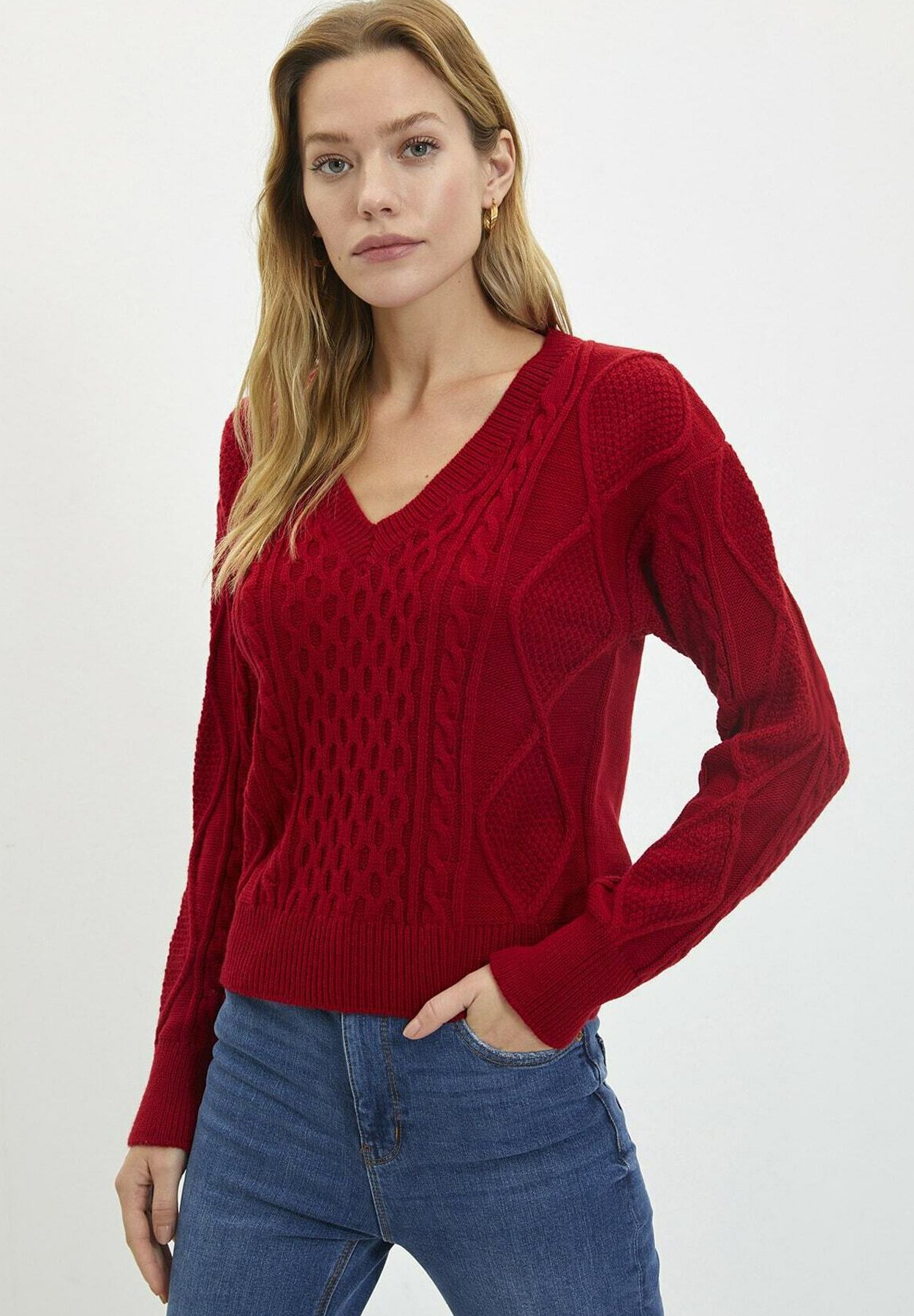 Trendyol Trui - red/rood - Zalando.nl