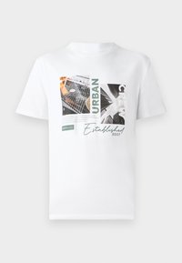 TOM TAILOR DENIM Camiseta estampada - white